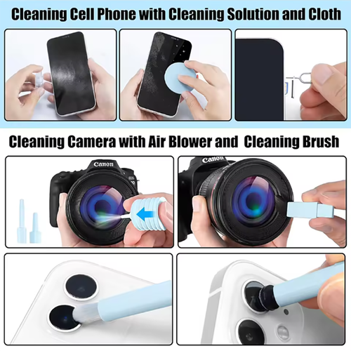 20 in 1 Cleaning Brush Electronic Devices Multi-Tool Cleaner for Keyboard Camera - Picture 7 of 18