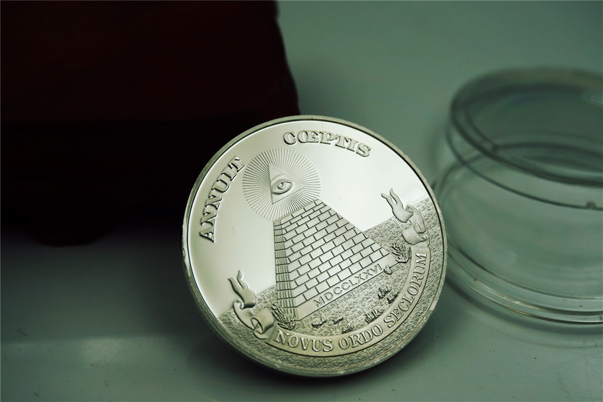 US American Eagle Masonic Freemason Freemasonry Annuit Coeptis Coin  Collectible | eBay