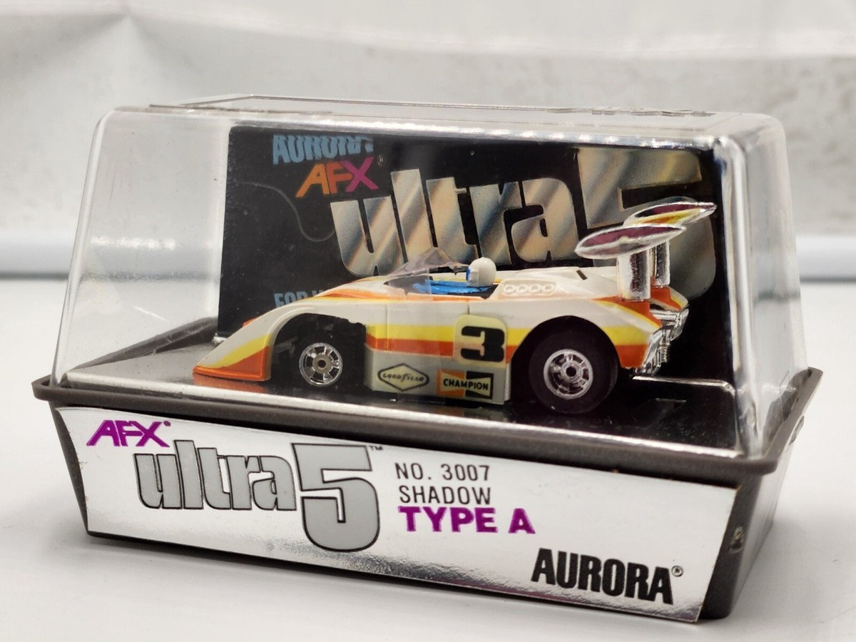 Vintage Aurora AFX ULTRA 5 Shadow Type A #3007 HO Scale Slot Car