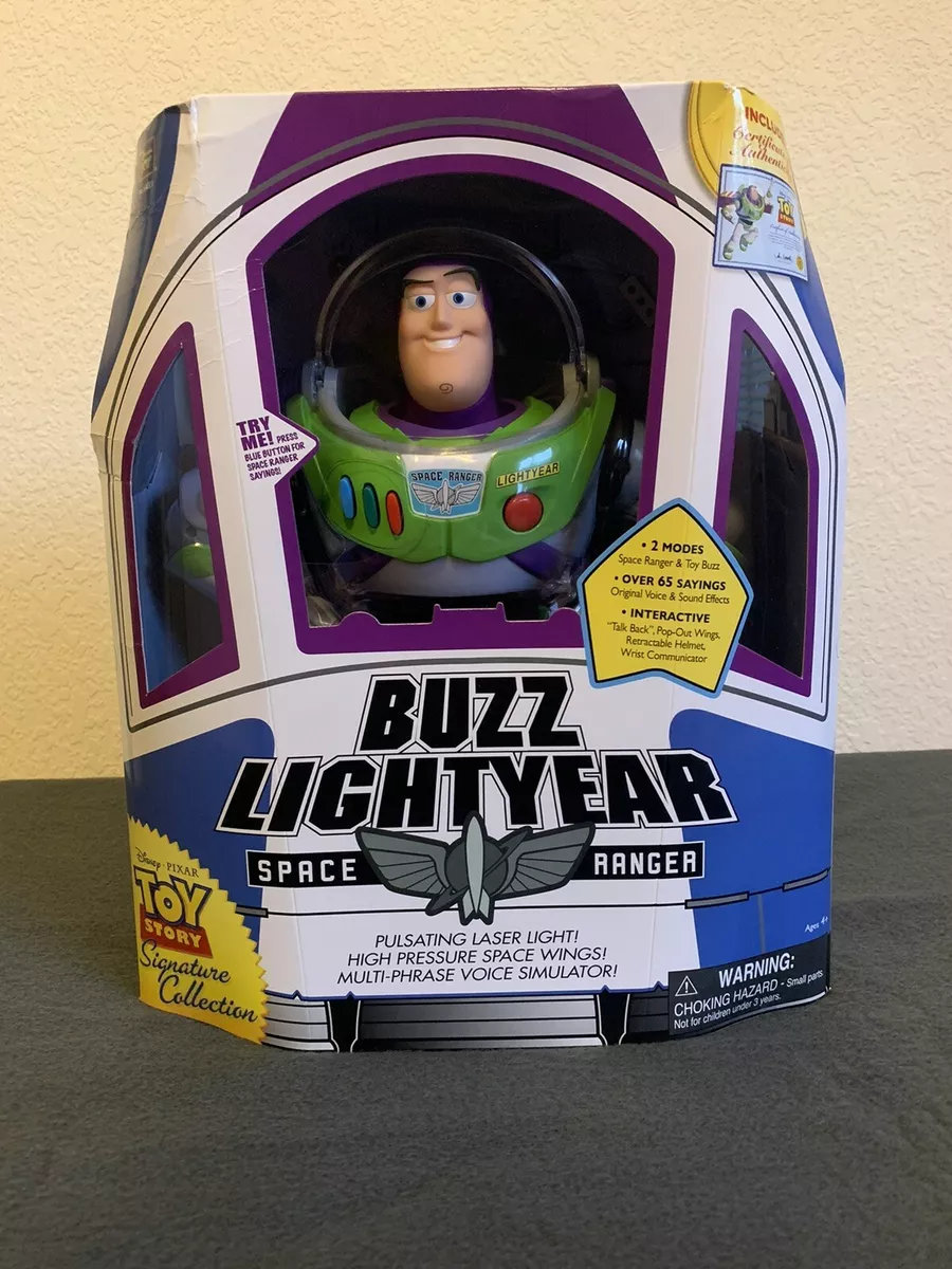 Disney Toy Story Signature Collection Buzz Lightyear 12 inch Action Figure NIB