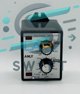 New 1PCS FOR ANLY Detection and protection relay AVM-NK AC380V 5%~20% 50/60HZ