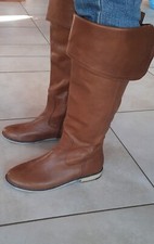 Buffalo Damen Leder Stiefel Gr. 42 Neu NP 150 €