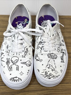 Size 9 Women 7.5 Men s - VANS Authentic Unidentified U-Paint
