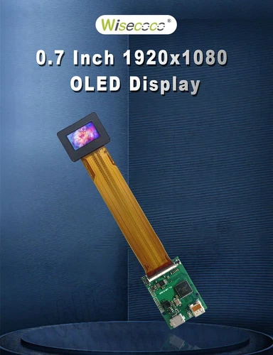0.7'' OLED Micro Display FOR DIY VR AR Helmet Panel Screen 1920x1080 HDMI Board