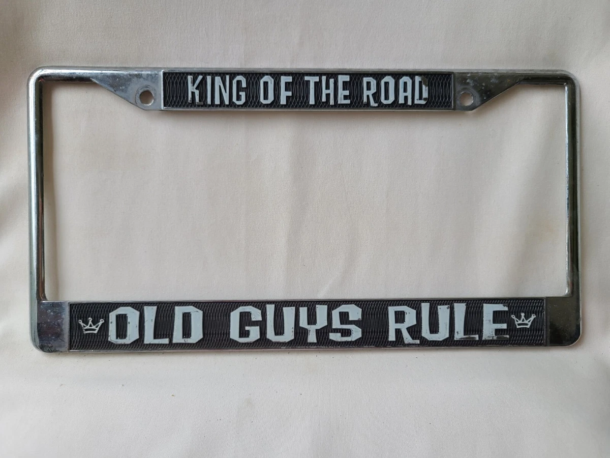 Old Guys Rule License Plates