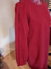 Abito CRISTINAEFFE MILANO, taglia DE-42, accento pizzo sulle maniche, chic, NUOVO!