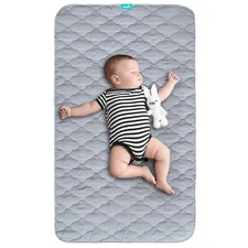 Waterproof Crib Mattress Protector Pad Mat for Baby Standard Crib Soft 28"x52"