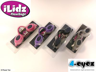iLidz Flexisoft Sonnenbank Bräunung Augenbekleidung UV-Schutz Auswahl aus 4 Farben