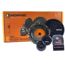 Memphis Audio PRX60C 6.5" 100W Component Car Speakers w/ Crossovers