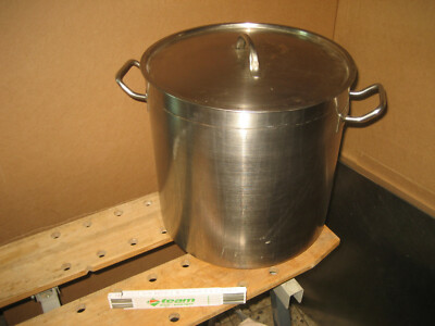 35 Ltr Fissler Coronal 18/10 Stainless Steel Saucepan Lid Catering Pot Commercial Kitchen 87