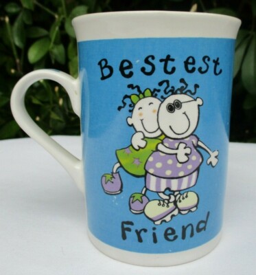 Bestest Friend Trade Winds Geschirr 4'' groß Tee- oder Kaffeetasse