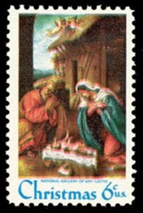 1970 Christmas Nativity 6 cents US Postage Stamp Scott #1414  MINT