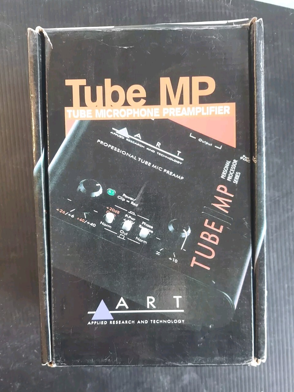 ART Pro Audio Tube MP External Tube Microphone Preamp Personal Processor Series