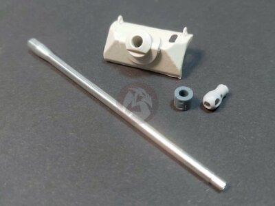 Panzer Art 1/35 76.2mm OQF 17 pdr Gun Barrel w/Mantlet SP M10 Achilles GB35-136