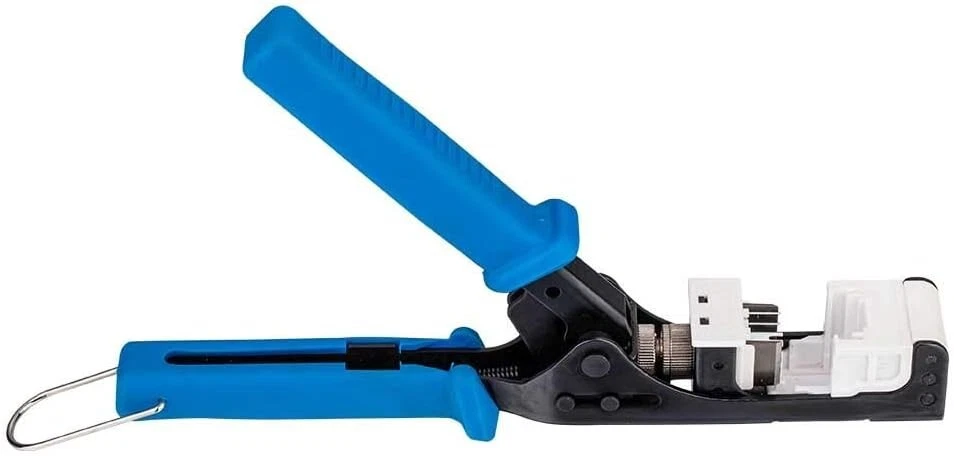 Termination Crimping 110 Punch Down Tool Cat5e/6 45 Degree RJ45 Keystone Jacks - Image 2 of 4