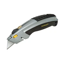 Stanley InstantChange 6-5/8 in. Retractable Utility Knife Black/Gray 1 pk