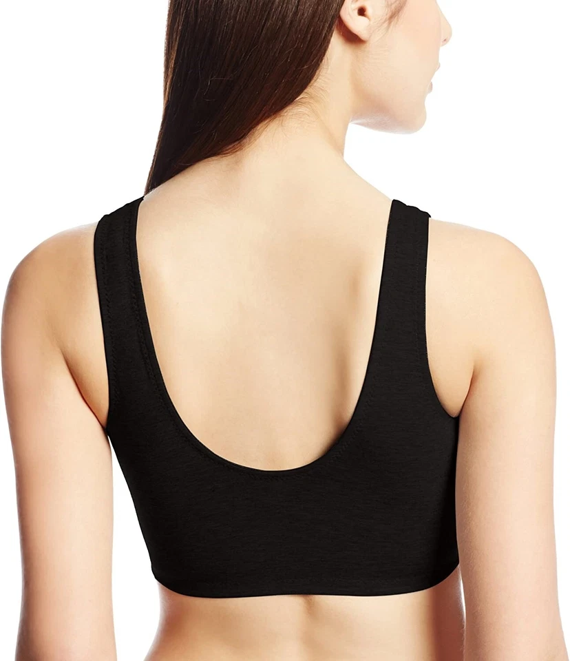 Sujetador Lamaze 237861 Mujer Maternidad Enfermería Banda Ancha Negro Talla Mediana Foto 2 de 2