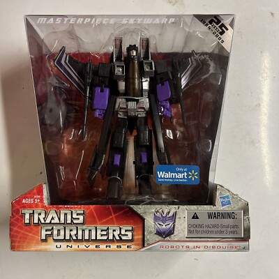 Hasbro Transformers Universe Masterpiece Skywarp  Walmart Exclusive 25th Ann