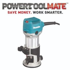 Makita RT0702CX4 240v 1/4in Router/Trimmer Anti-Restart Function Variable Speeds