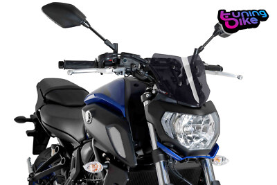 PUIG SCREEN NAKED N.G. SPORT YAMAHA MT-07 18-20 DARK SMOKE