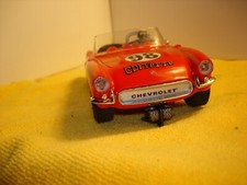 Vintage 1957 Chevy Corvette Roadster 1/24  SLOT car offered by MTH