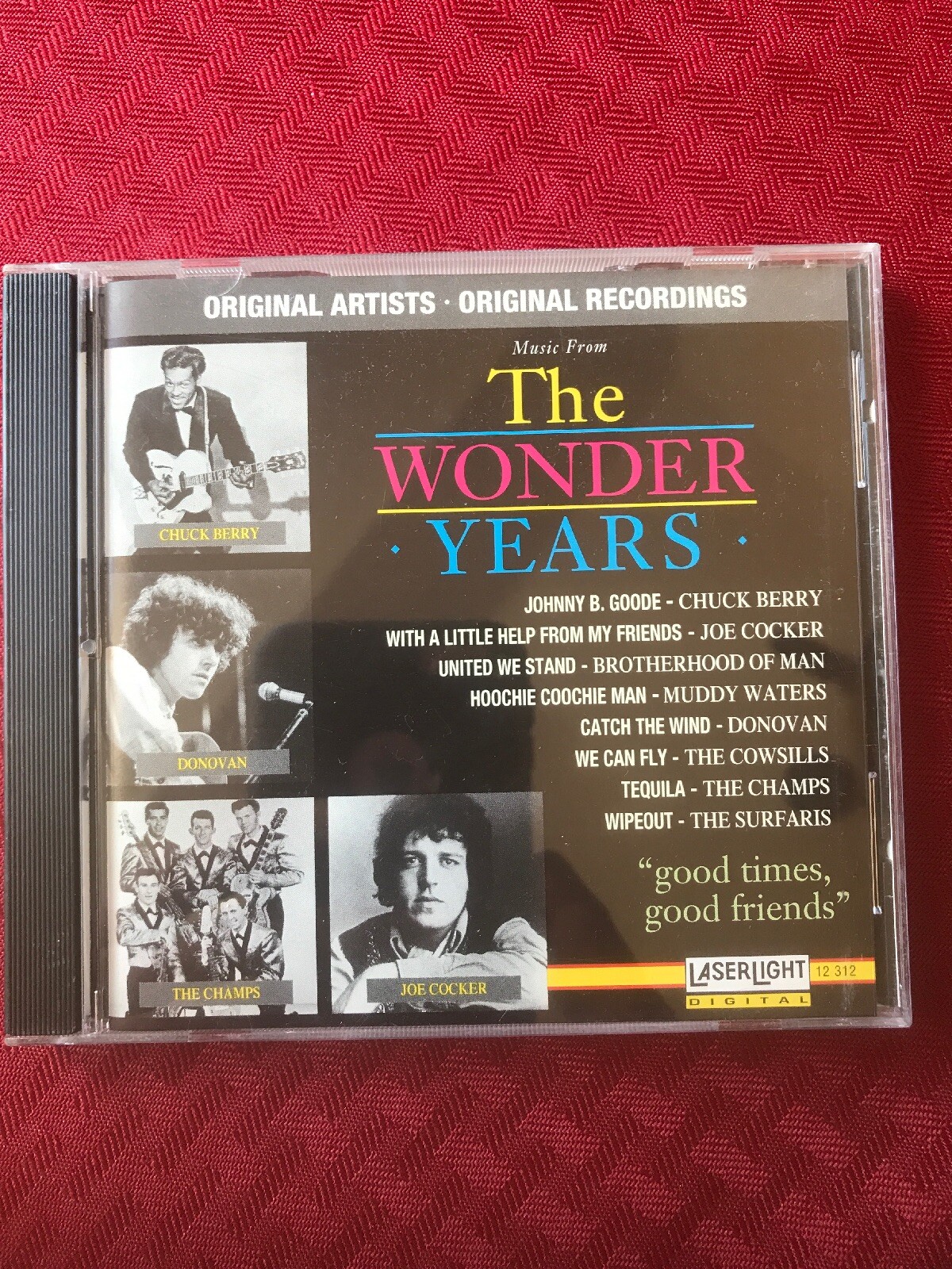 MUSIC FROM THE WONDER YEARS CD GOOD TIMES GOOD FRIENDS r7 