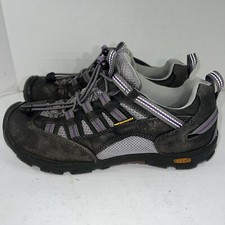 Keen Alamosa Women Waterproof Hiking Shoe Gray Purple Sz 6