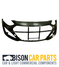 Front Bumper NEEDS PRIMIER No PDC & Washer Holes Fits Hyundai I30 5Dr 2012-2017