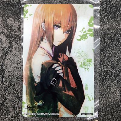 Steins Gate Kurisu Makise Phone Card Japanese Teleca Japan 5pb. Nitroplus Game