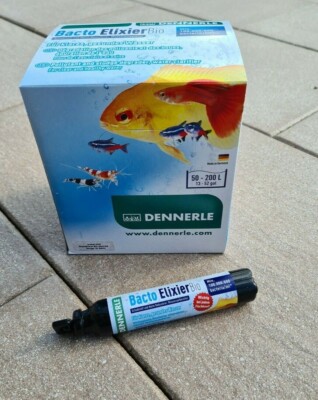 Dennerle Bacto Elixier Bio 50ml - Bakterienstarter lebende Bakterien Aquarium