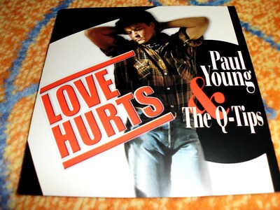 PAUL YOUNG & THE Q-TIPS - LOVE HURTS - CD ALBUM - 2005 D.V.MORE REC. - NEU