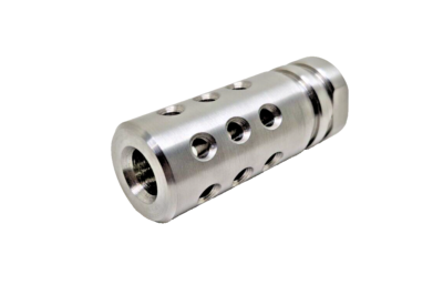 11/16-24 45/70 Stainless Steel 2.25 Inch Muzzle Brake Compensator