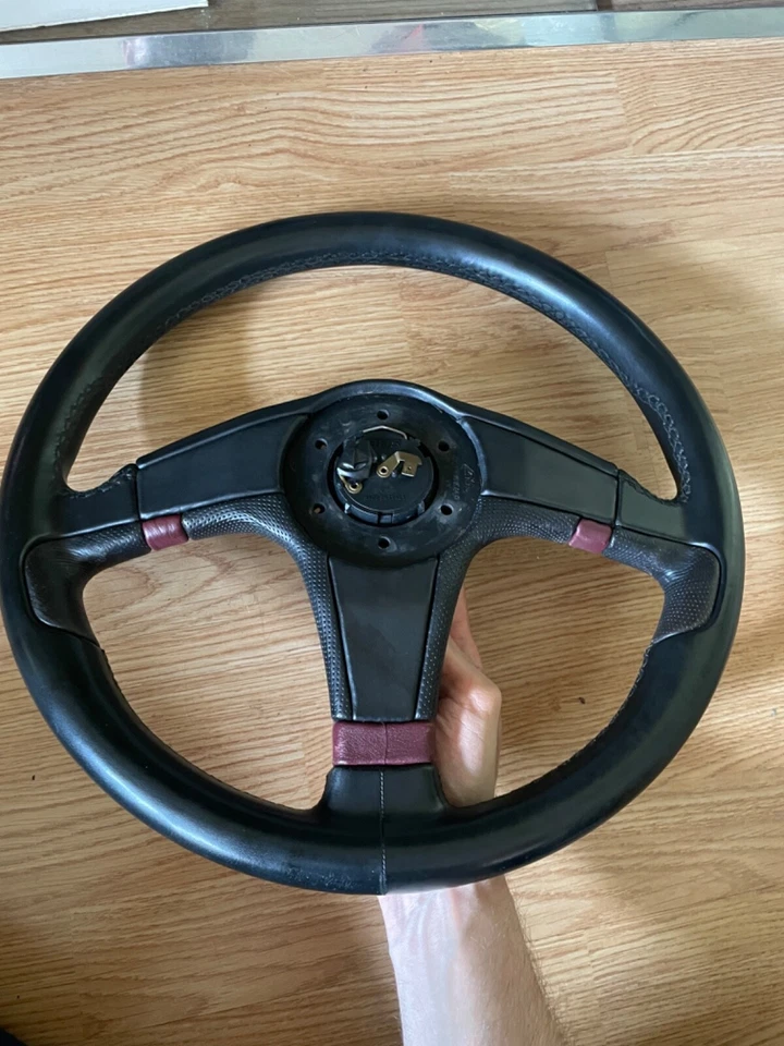 BBS STEERING WHEEL MINE’S STEERING WHEEL RARE 90s NARDI MOMO SUPRA VW SKYLINE - Image 3 of 4