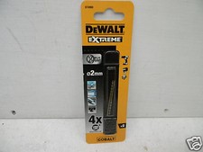 DEWALT DT4900 2MM HSS E INDUSTRIAL COBALT METAL DRILL BITS PACK X 2