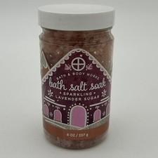 Bath  Body Works Sparkling Lavender Sugar Bath Salt Soak Aromatherapy