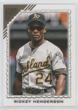 2022 Topps Gallery Rickey Henderson #199 HOF 0r08