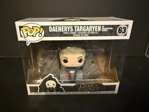 FUNKO POP ! DAENERYS TARGARYEN ON DRAGONSTONE THRONE 63 GAME OF THRONES X01