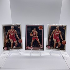Asa Newell Topps Rookie NBA Card Lot Two Base And One 45 Anniversary Card