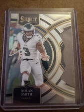 2023 Panini Select - Premier Level Nolan Smith #108 Silver Prizm Die-Cut (RC)