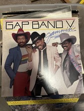 The Gap Band V Jammin Vinyl LP TE-1-3004 1983 Total Experience Funk/Soul