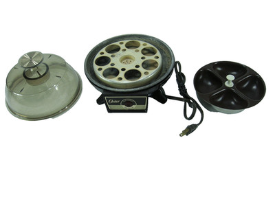 Vintage 1965 Oster Model 581 Automatic Egg Cooker Electric Poacher Works
