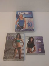 3 Fulfilling Sets Of Power Workout DVDs. Stephanie Huckabee's PowerFit Harmony 