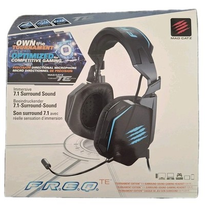 Mad Catz F.R.E.Q. TE Tournament Edition 7.1 Surround Sound Gaming Filme Headset