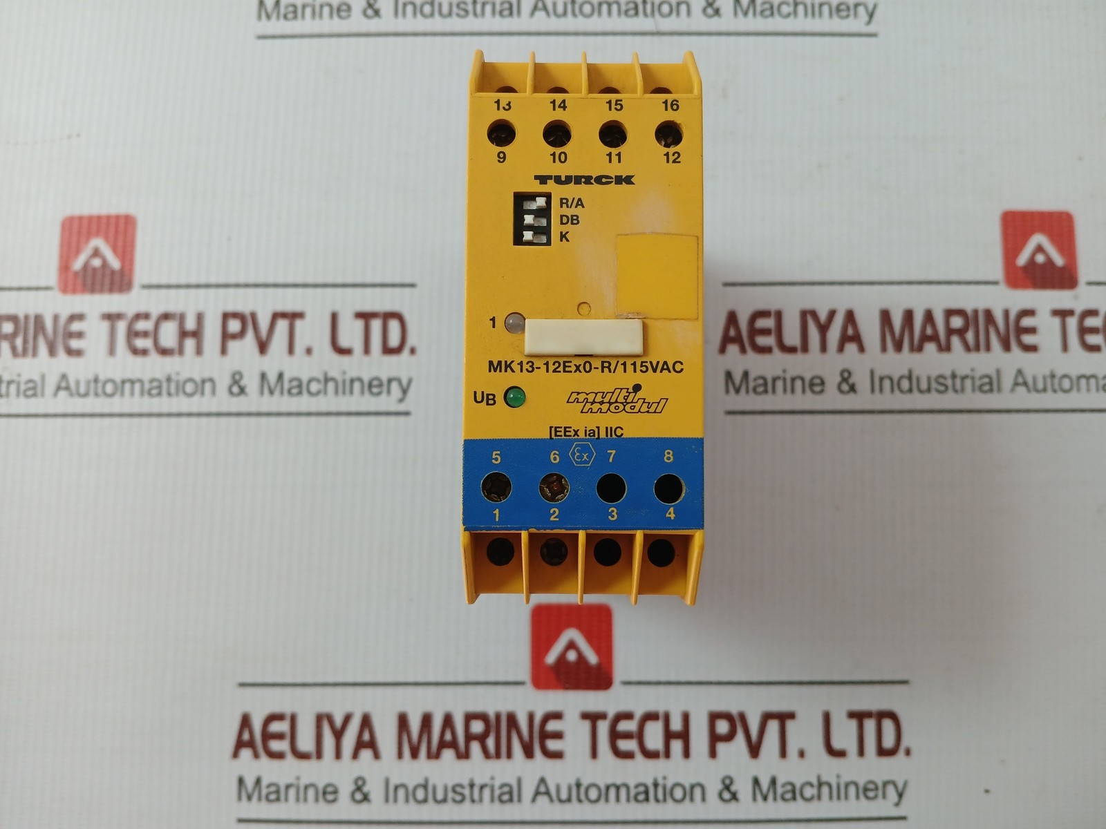 TURCK MK13-12EX0-R/115VAC Isolating Switching Amplifier 250VAC/120VDC