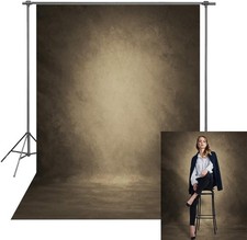 INRUI Retro Abstract Brown Texture Portrait Photography Background Professional