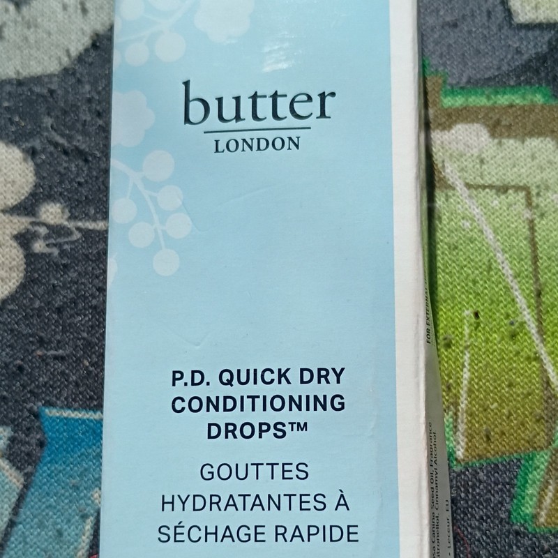 butter LONDON Quick Dry Conditioning Drops Anti-Scratch Dry Oil Serum