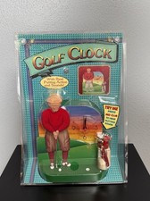 Vintage NIB 1996 The Original Golf Clock Fun-Damental Too LTD. WORKS