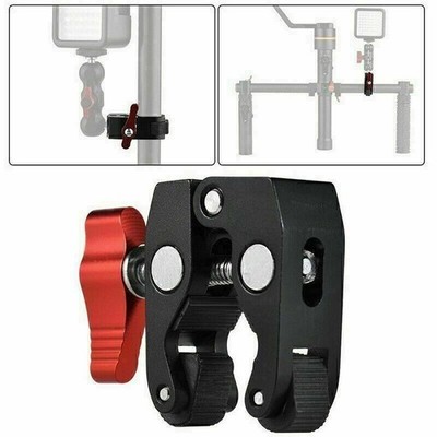 Friction Arm Small Super Klemme Clamp Crab Pliers Clip Fit Für DSLR Kamera