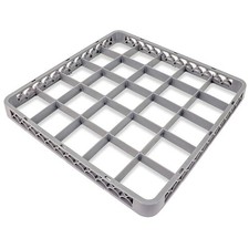CRESTWARE REC25 Glass Rack Extender,19 1/2" L,Gray 38EW02