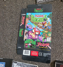 Thumbnail of ebay&reg; auction 178370395116 | Atari Jaguar Attack of the Mutant Penguins Original Nos Box. Selten